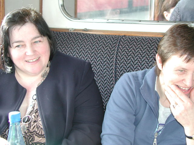 Ann Begley with Julie Joliffe
