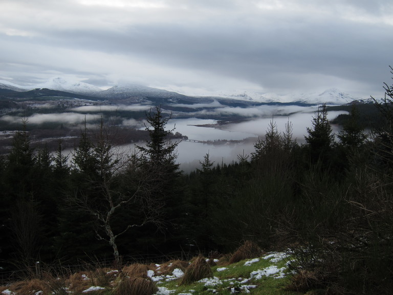 Loch Garry, an incredibly beautiful landscape
