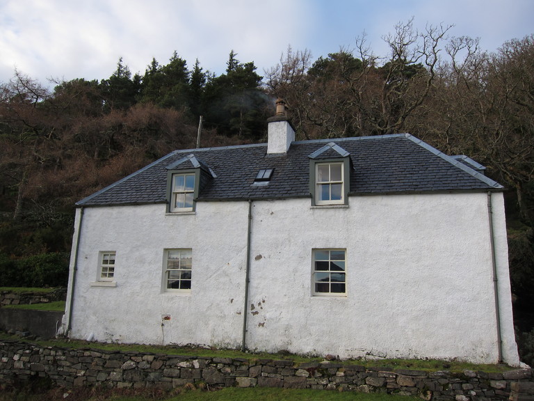 Craggan Cottage, which used to be the ferryman's cottage for the Skye ferrymaster
