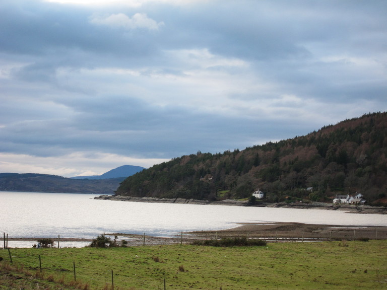 Looking back toward Craggan Cottage
