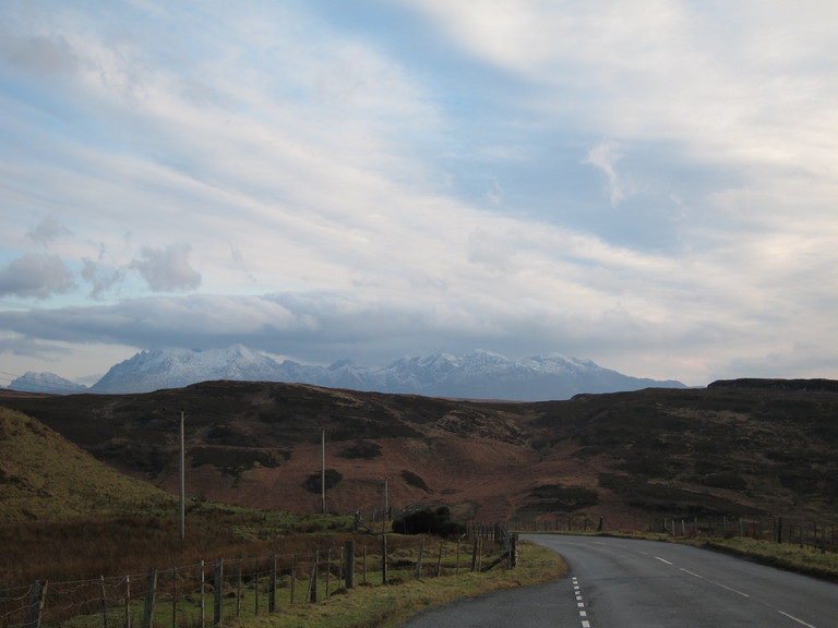 Looking towards the Cuillin Hills, Isle of Skye
