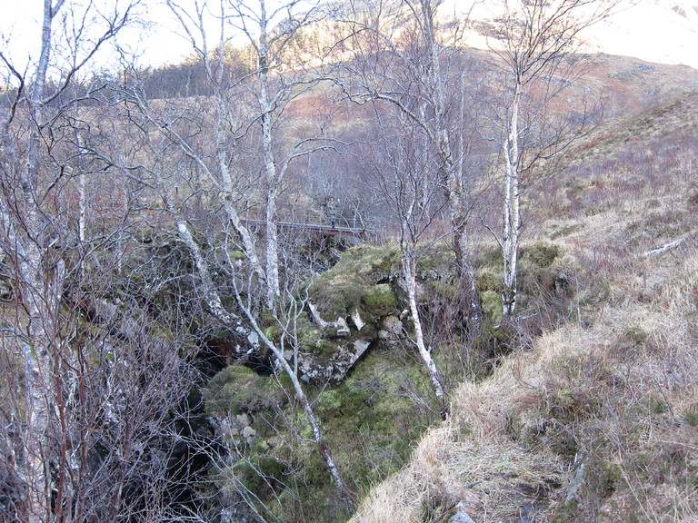 A bridge across the river Elchaig
