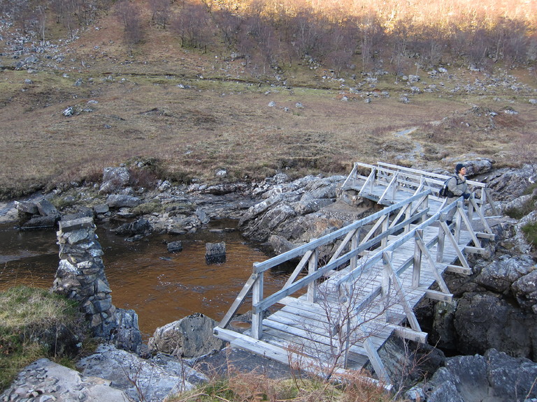 Bridge across the river Elchaig
